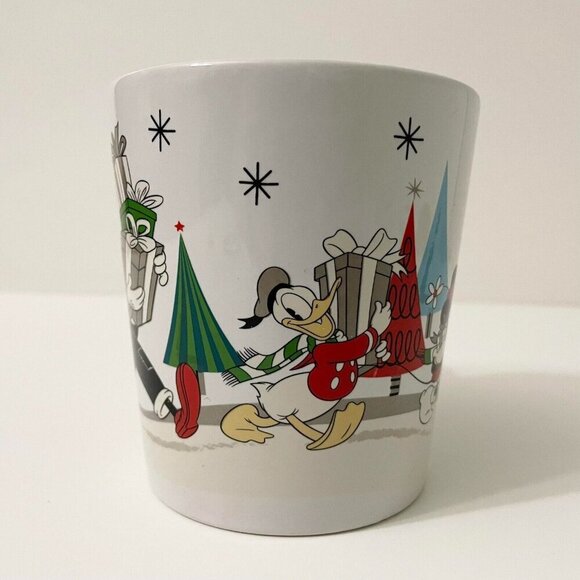 Disney Mickey and Friends Christmas Mug Zrike Brands Goofy Donald Duck Minnie - Picture 14 of 16